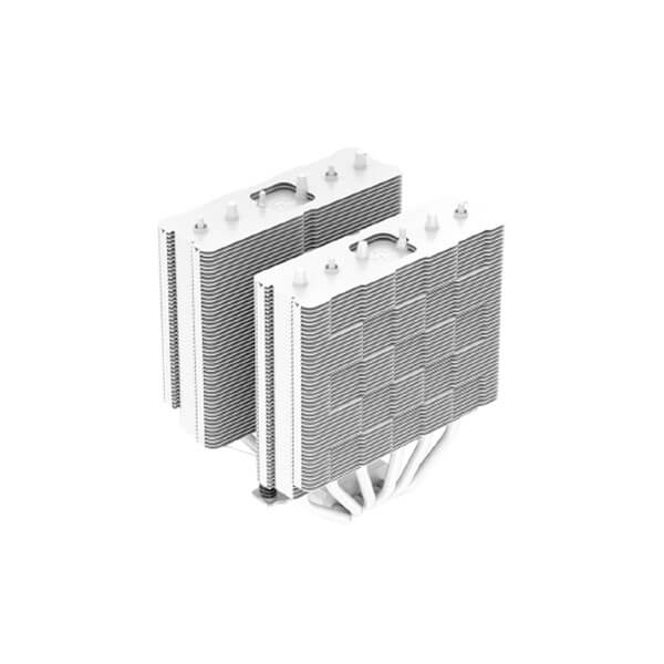 Deepcool Gammaxx AG620 White ARGB Dual Tower CPU Air Cooler (White)